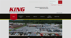 Desktop Screenshot of kingautoauction.com